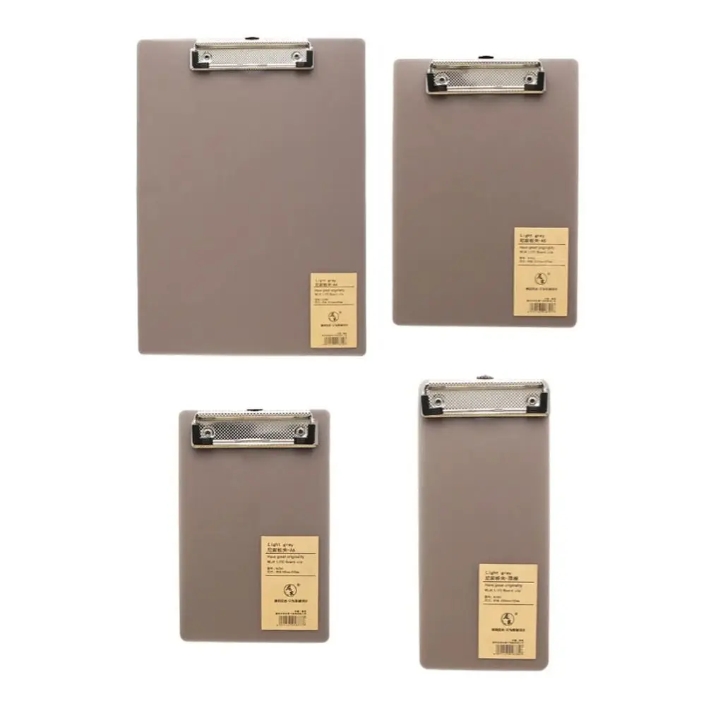 2Pcs Document Folder A6/A5/A4 Clipboard Ticket Bill Holder Hanging Cardboard File Folder Board Writing Pad Notepad Board