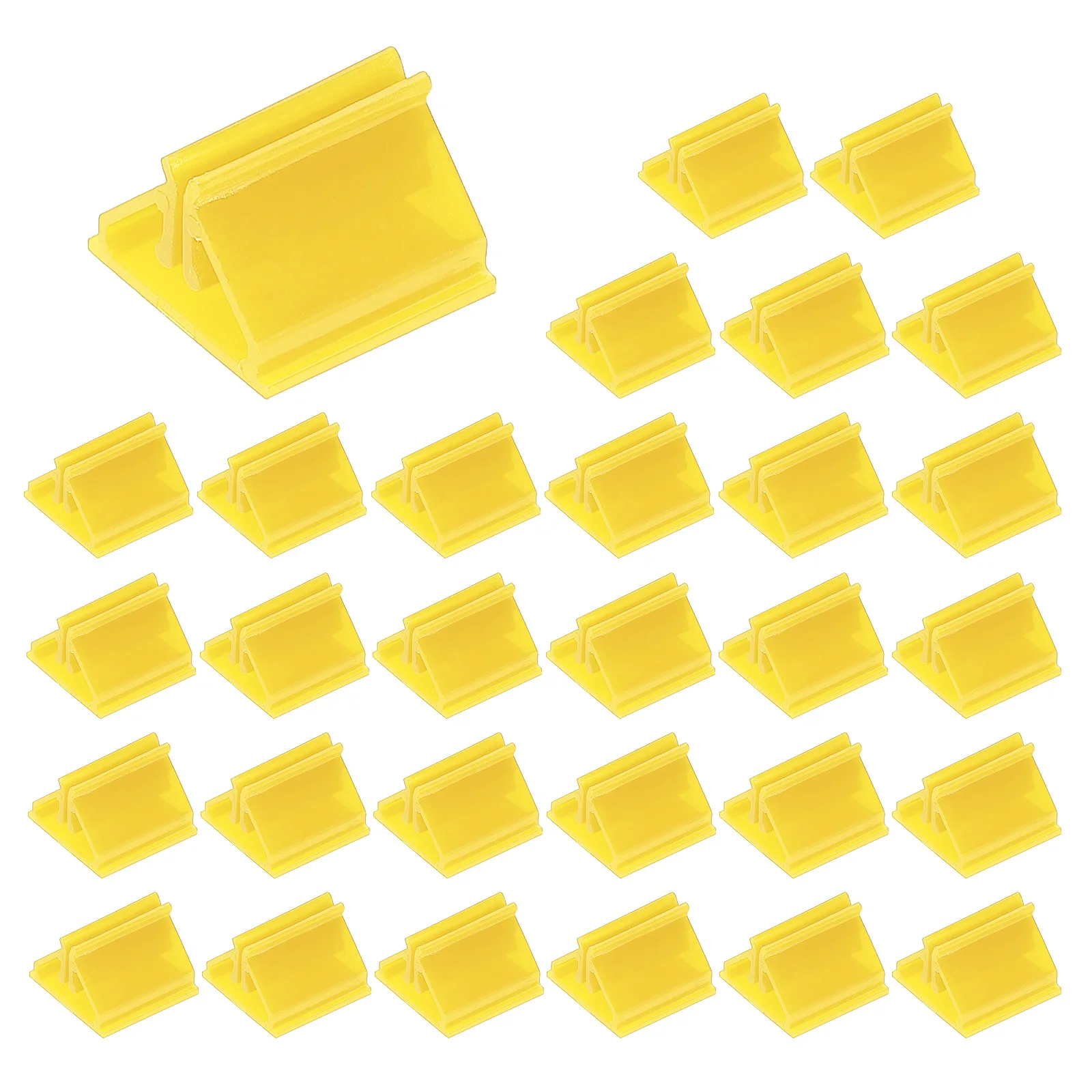 30/60pcs Mini Stands Place Card Holders Plastic Card Stands Place Card Holders for Table Photos Games Wedding Party Decor