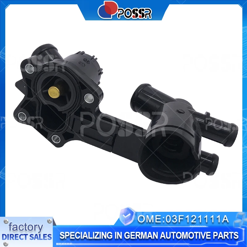 03F 121111 A 3F 121111 A Auto Spare Part Coolant Thermostat for Vw Polo Touran Audi A1 A3 1.2 t