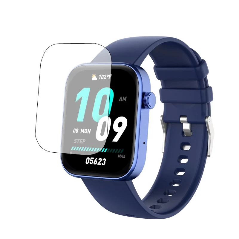 5pcs TPU Soft Smartwatch Clear Protective Film Cover Guard For Colmi P71 Display Screen Protector Smart Watch Accessories