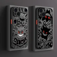 Monster Gengars Phone Case for OnePlus 6 7 7T 8 8T 9 Pro Nord 2 5G Matte Transparent Hard Cover