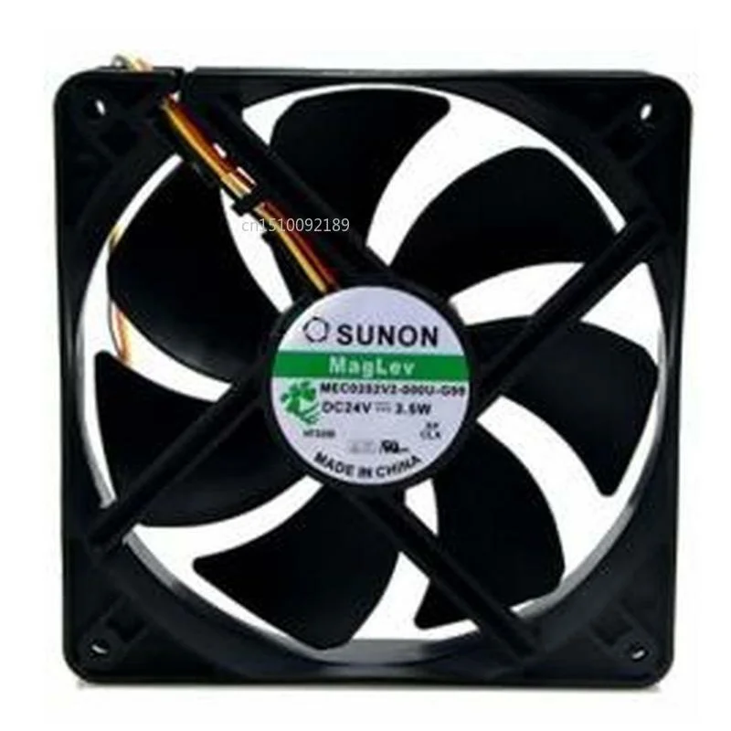 for SUNON MEC0252V2-000U-G99 12CM 24V 3.5W 12025 inverter cooling fan