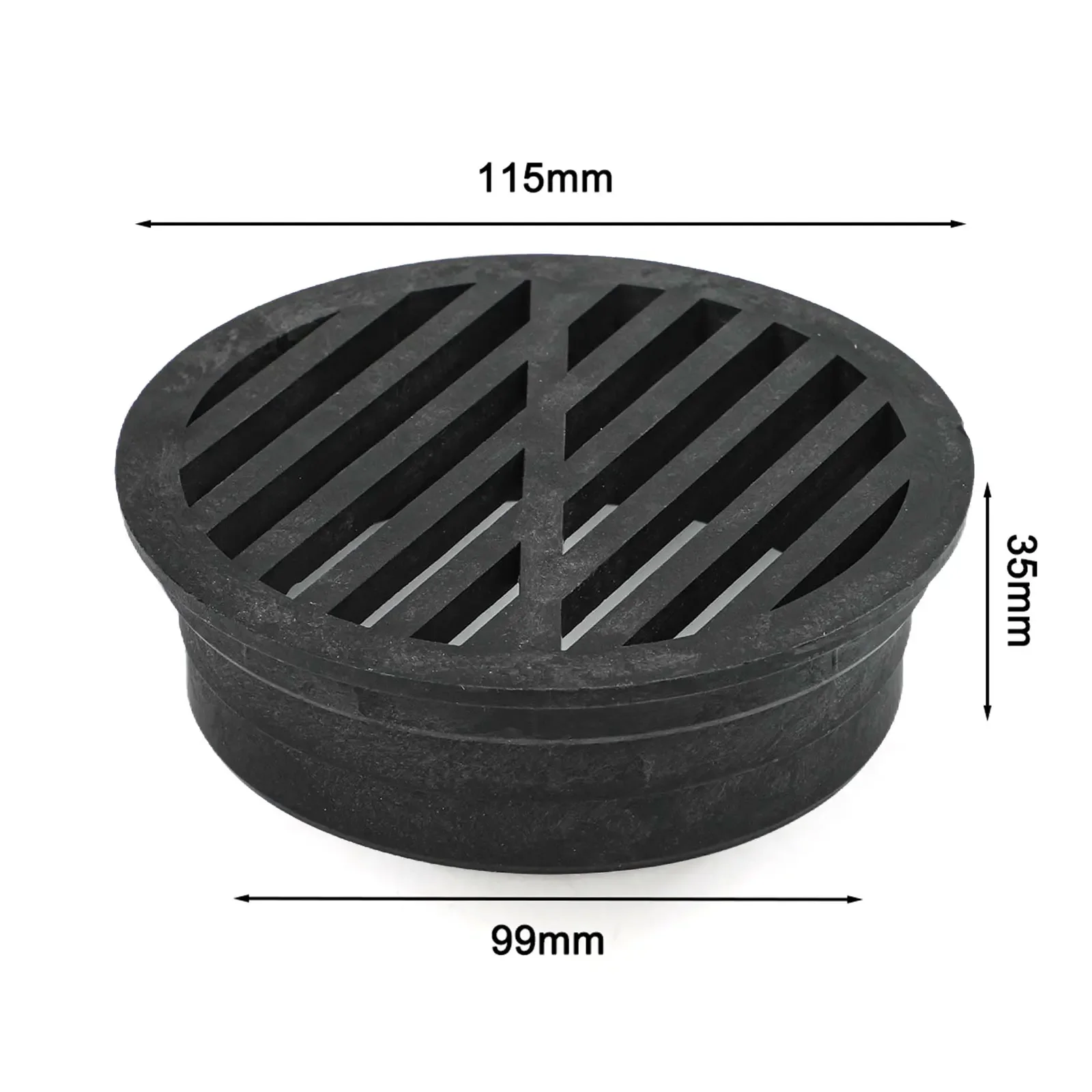 Drain Grille for Outdoor Drain Installations Supporting Drain Integrity in Walkways Patios and Landscaped Zones