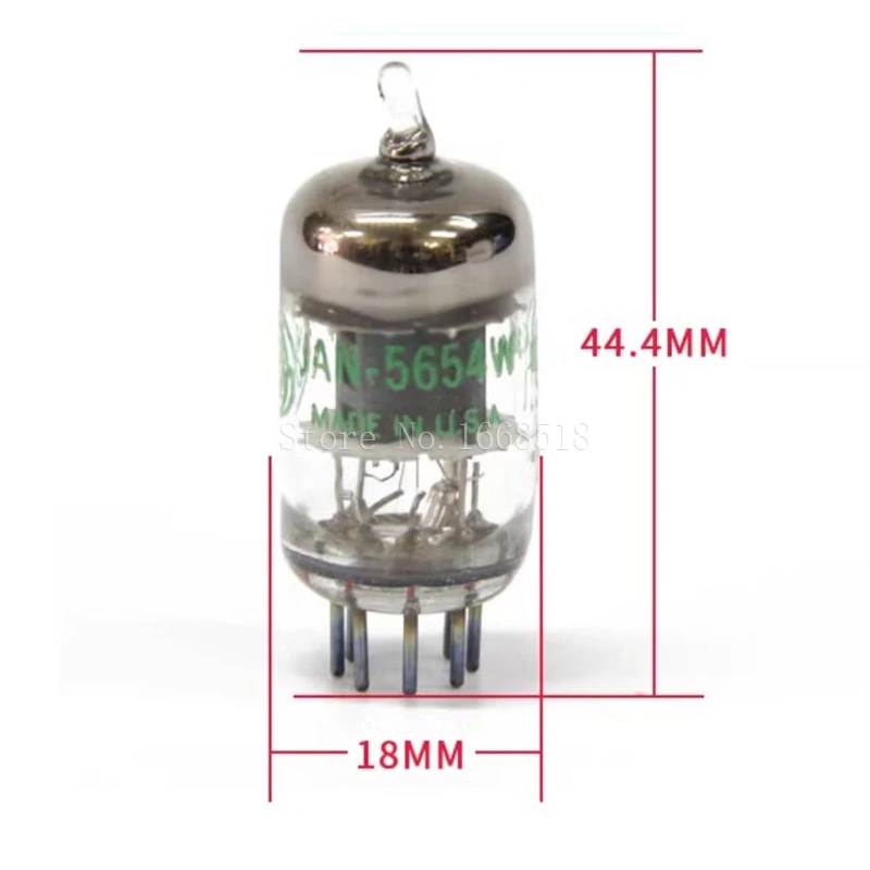 2PCS GE 5654W GE5654 Vacuum Tube Valve Vacuum Electronic Tube Upgrade For 6J1 6m1 6AK5 6J1P EF95 Audio Amplifiers