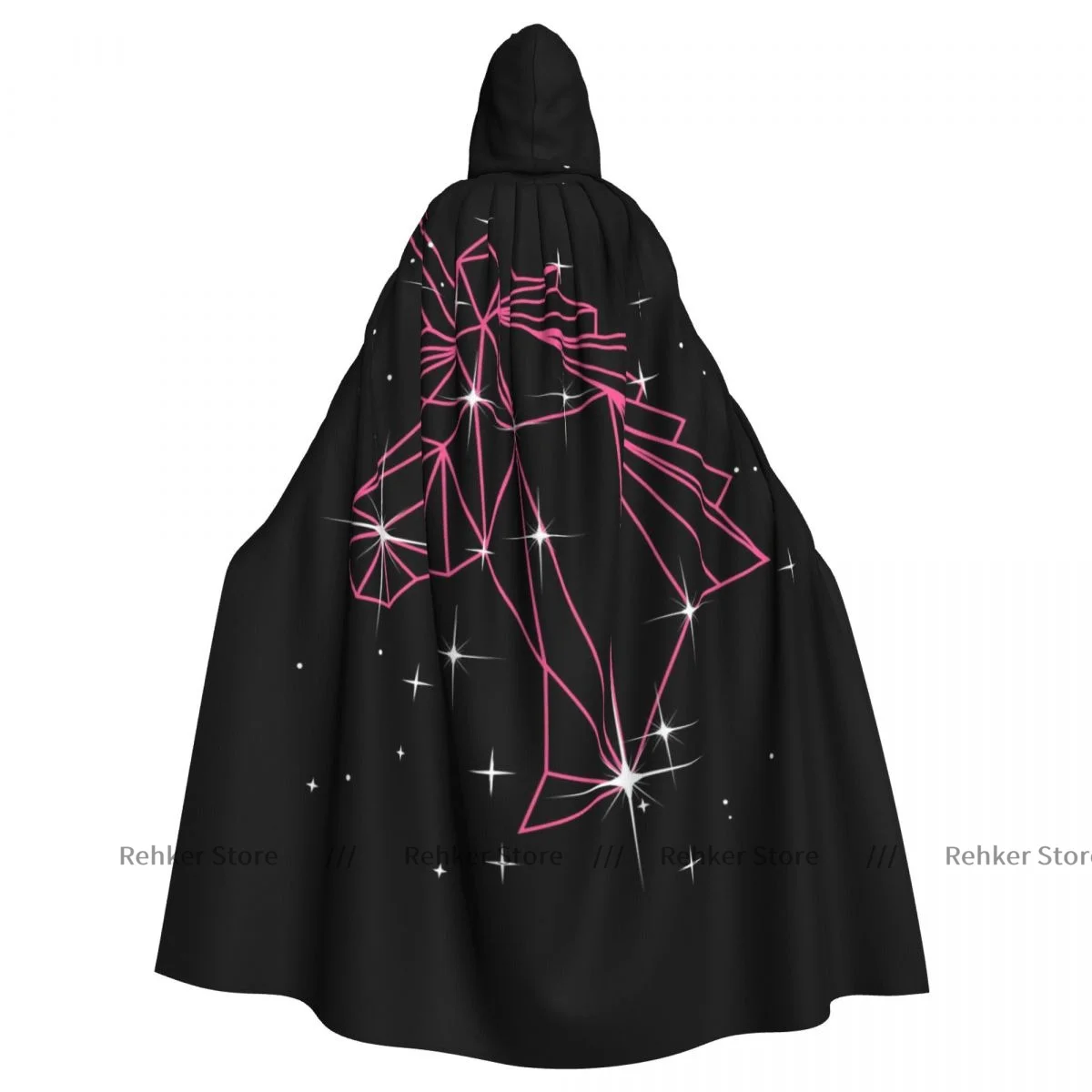 

Magic Unicorn Cloak Hooded Cosplay Costume Halloween Adult Long Party Cape