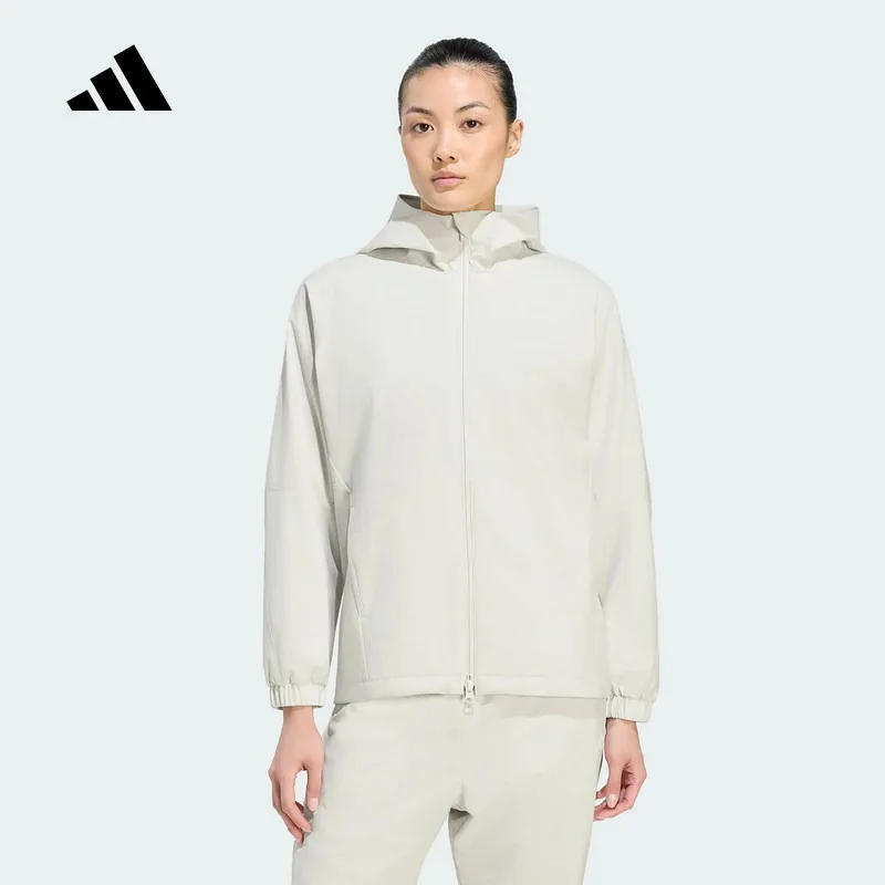 Adidas 2026 Winter Women's Water-resistant, Moisture-wicking, Sweating, Warm, Light Outdoor Sports Clothing KW5180