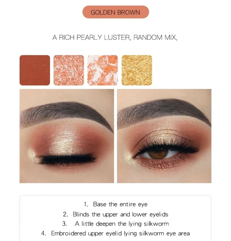 Tavolozza di ombretti luccicanti di alta qualità 28 colori Trucco di lunga durata Minerali nudi Argilla Glitter Ombretto Pallet Regali Cosmetici