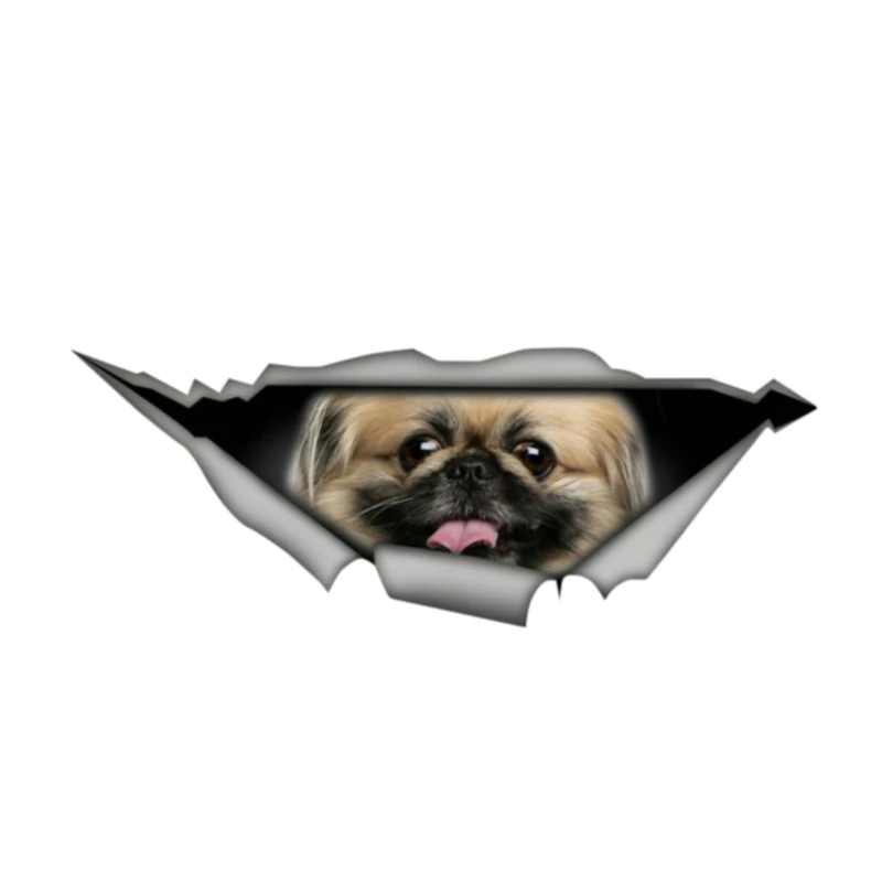 

Jpct Cute Dog Car Stickers Cross Country Diesel Vehicle Motorcycle Auto Parts Exterior Decoration Fun Multi Color Decals PVC