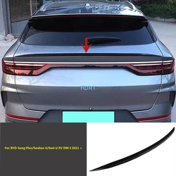 For BYD Song Plus/Sealion 6/Seal U EV DM-I 2021 + Champion Edition Car Styling Sport Fixed Wind Tail Wing Air Roof Rear Spoiler
