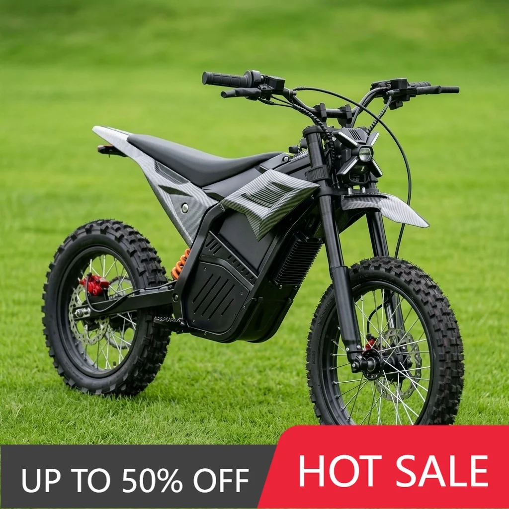 QQA Powerful 72V4500W brushless lithium battery electric motorcycle with a top speed of 75 km/h, adult high-speed adventure off-