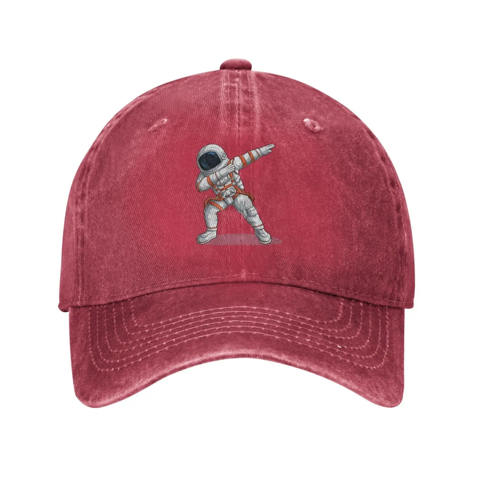 

Funny Dabbing Astronaut Baseball Cap for Men Women Vintage Trucker Hat Golf Hats Dad Hat