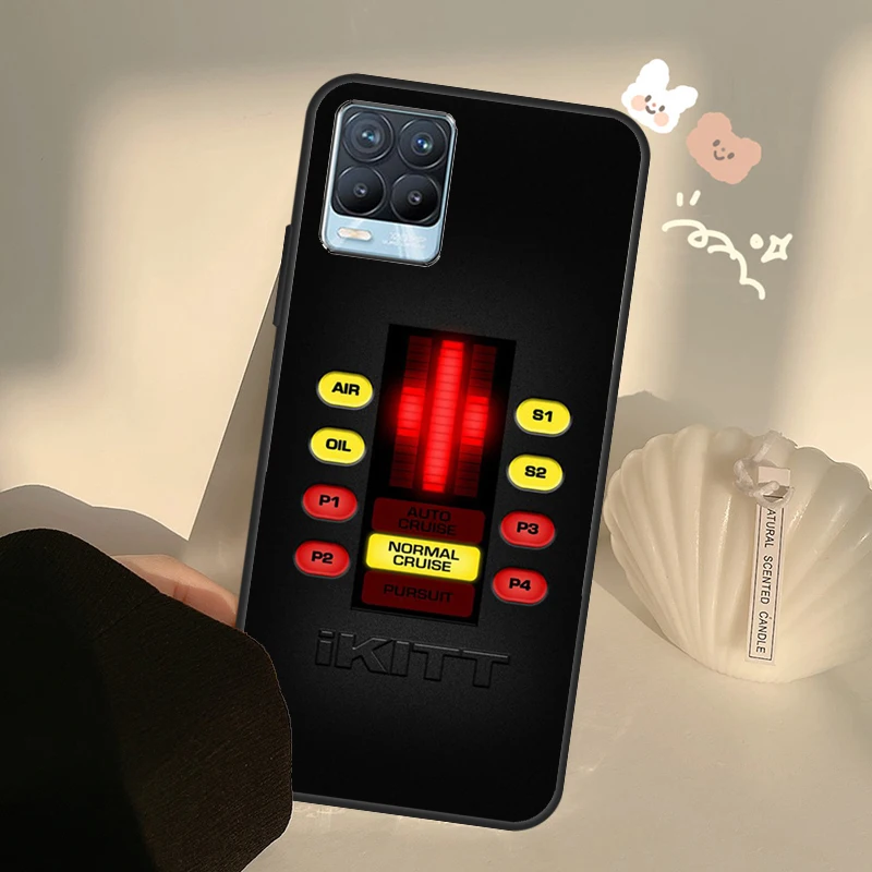 Knight Rider KITT Car Case For Realme GT7 Pro GT6 C65 C67 C61 C53 C55 C51 C25 C63 C71 C75 11 12 13 14 15 Pro Plus - view 4