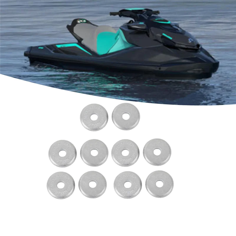 UI-10 قطعة قارب الأنود المضادة للتآكل كتلة الزنك 271001920 ل Sea-Doo BRP RXP RXT GTI GTX الأنود الزنك
