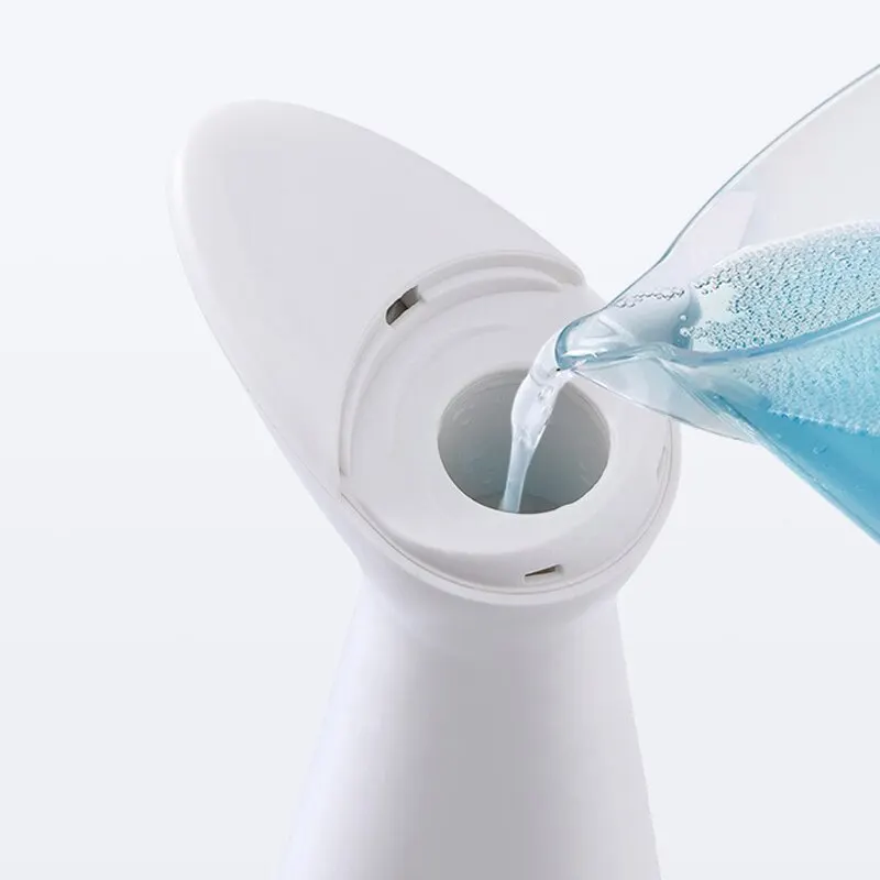 موزع صابون أوتوماتيكي خالٍ من اللمس بسعة 200 مل مادة ABS IPX6 تقنية مقاومة للماء مع طراز حديث لمطهر اليد