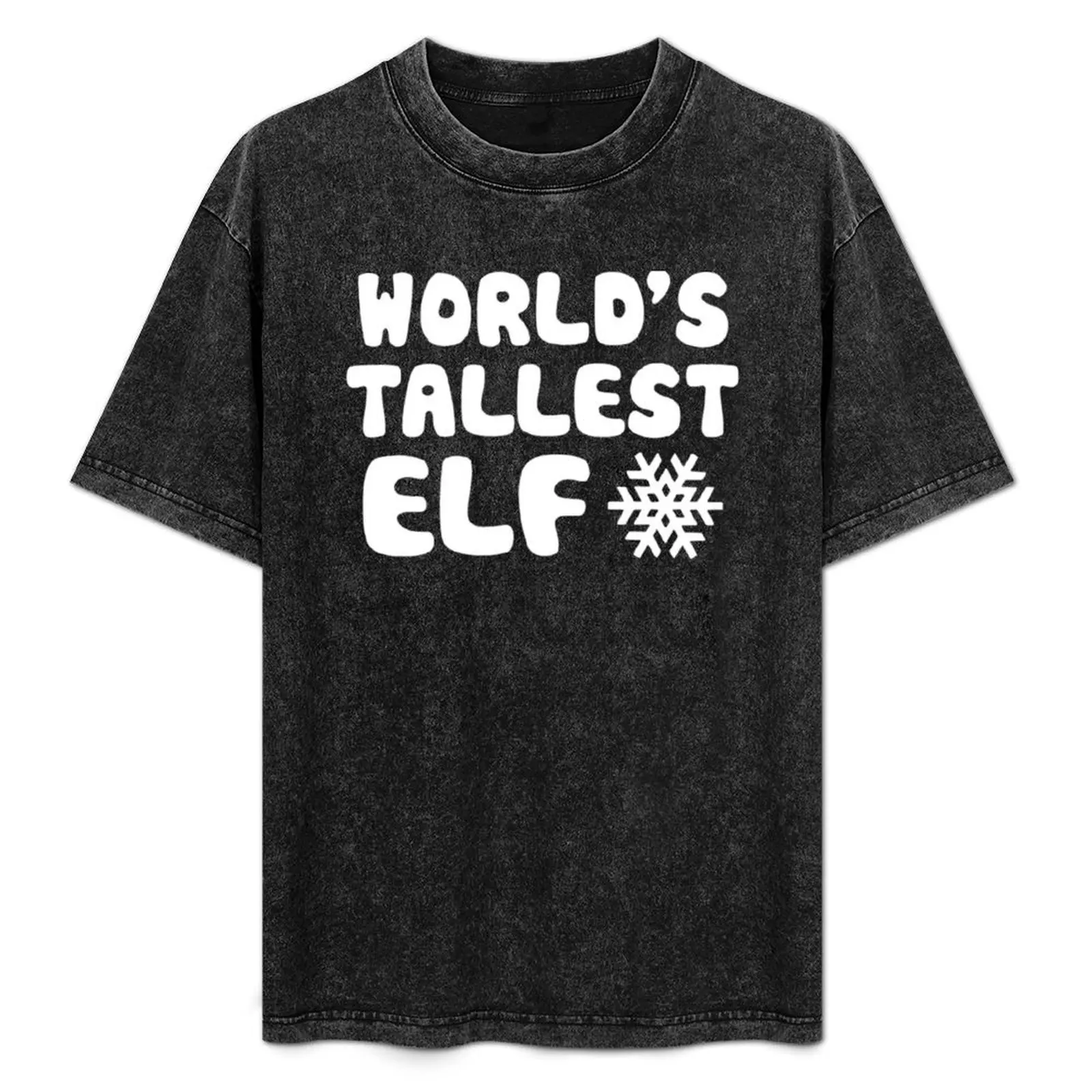 

World's Tallest Elf T-Shirt shirts graphic summer shirt mens t shirts casual stylish