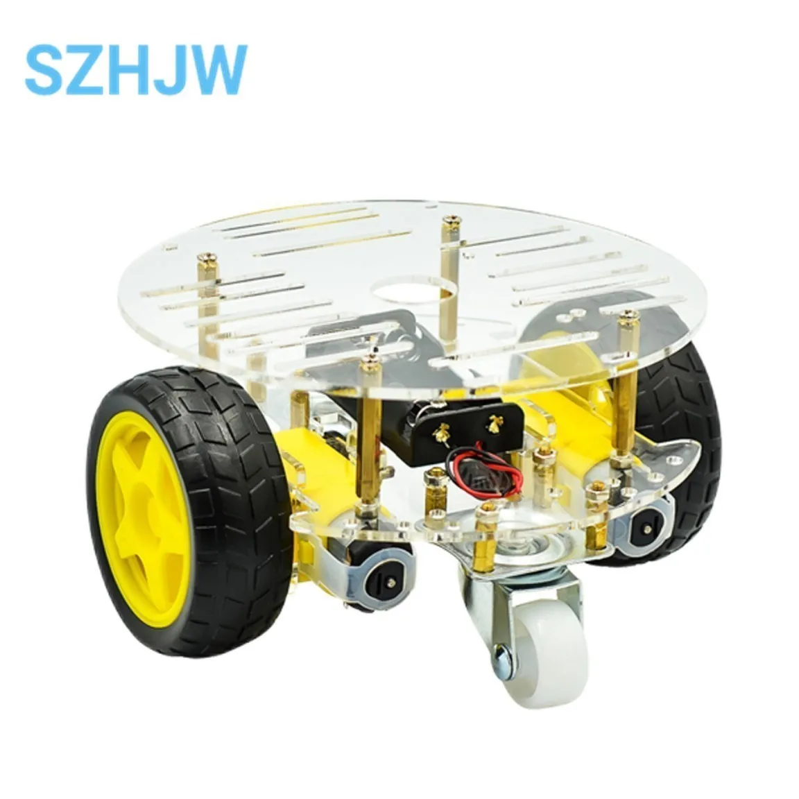 Avoidance tracking Motor Smart Robot Car Chassis Kit Speed Encoder Battery Box 2WD Ultrasonic module For Arduino UNO R3 kit