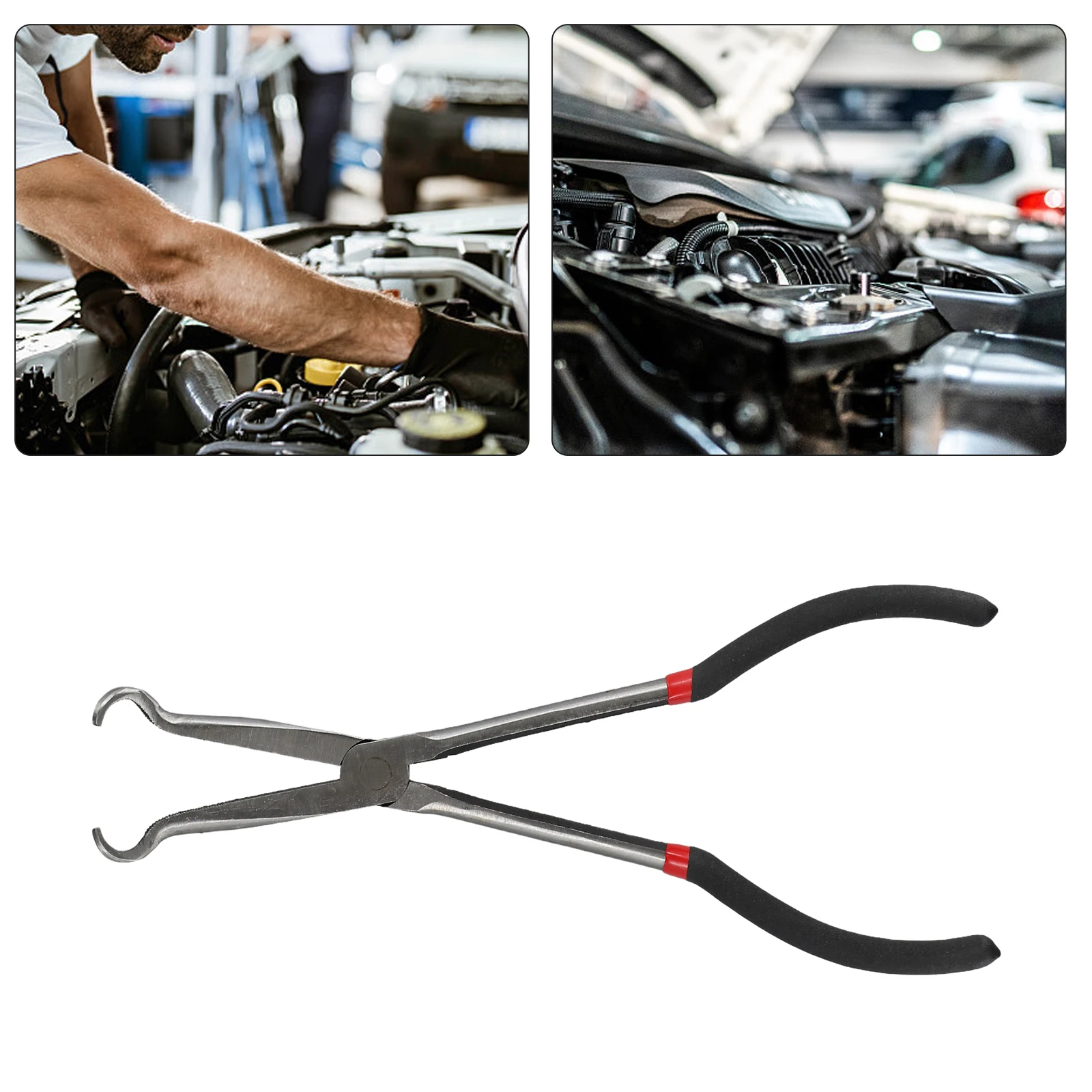 \Hose \Gripper \Plier \Carbon Steel Spark Plug Removal Pliers Long Handle Car Electrical Disconnect Plier Radiator Hose Clamp