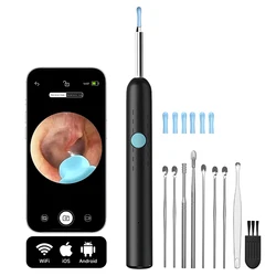 WIFI Visual Otoscope Ear Sticks HD1080P 4.2MM Mini Camera Earpick Ear Cleaner Wireless Endoscope Health Care Ear Wax Cleaning