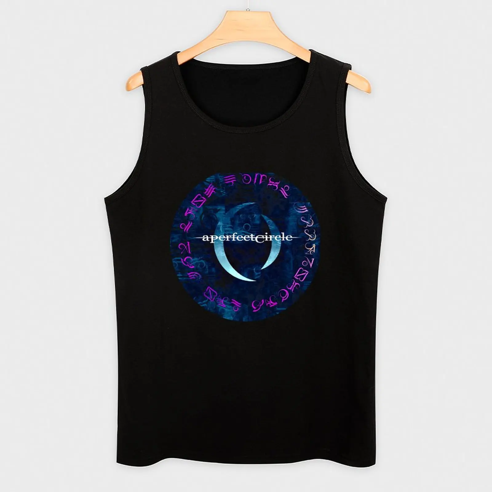 Perfect Circle Tank Top męska koszulka na siłownię męska koszulka do kulturystyki akcesoria gimnastyczne męskie