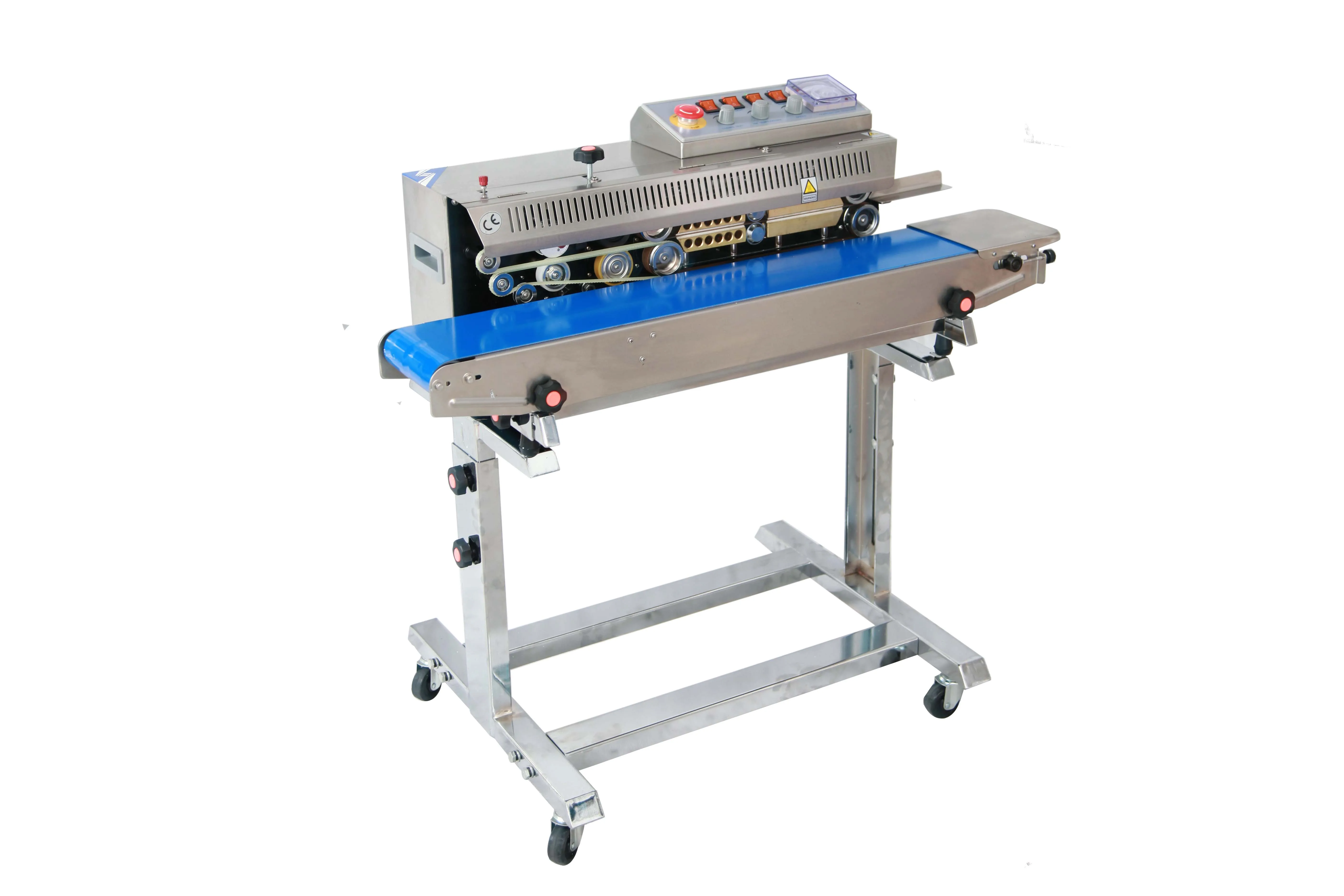 FRBM-810III HUALIAN Console Band Sealer Machine With Ink Coder 6