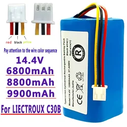 (For C30B) High Capacity Original Battery for LIECTROUX C30B Robot Vacuum Cleaner, 12800mAh, Lithium Cell, 1pc/pack