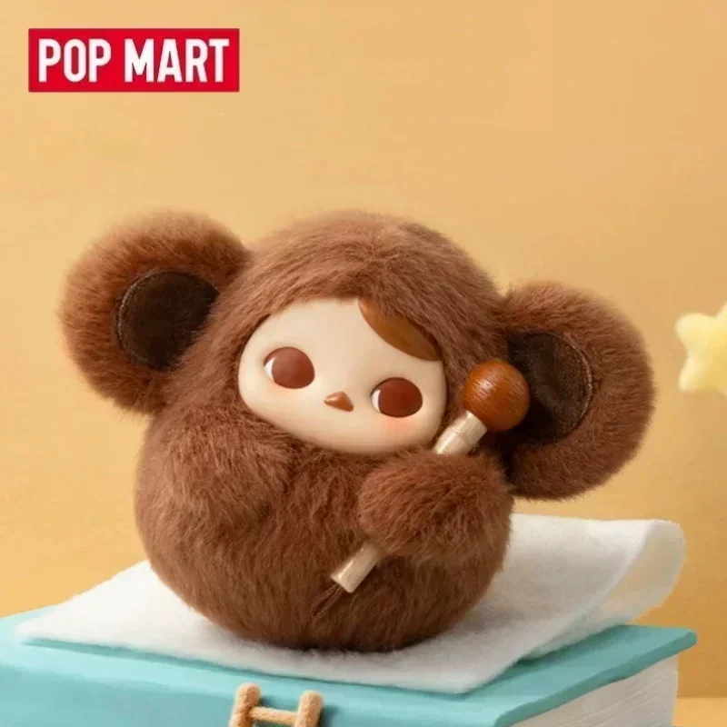 POP MART Pucky Tap Tap Babies Series Kawaii Anime Blind Box Action Figures Surprise Mystery Dolls for Girls Gift