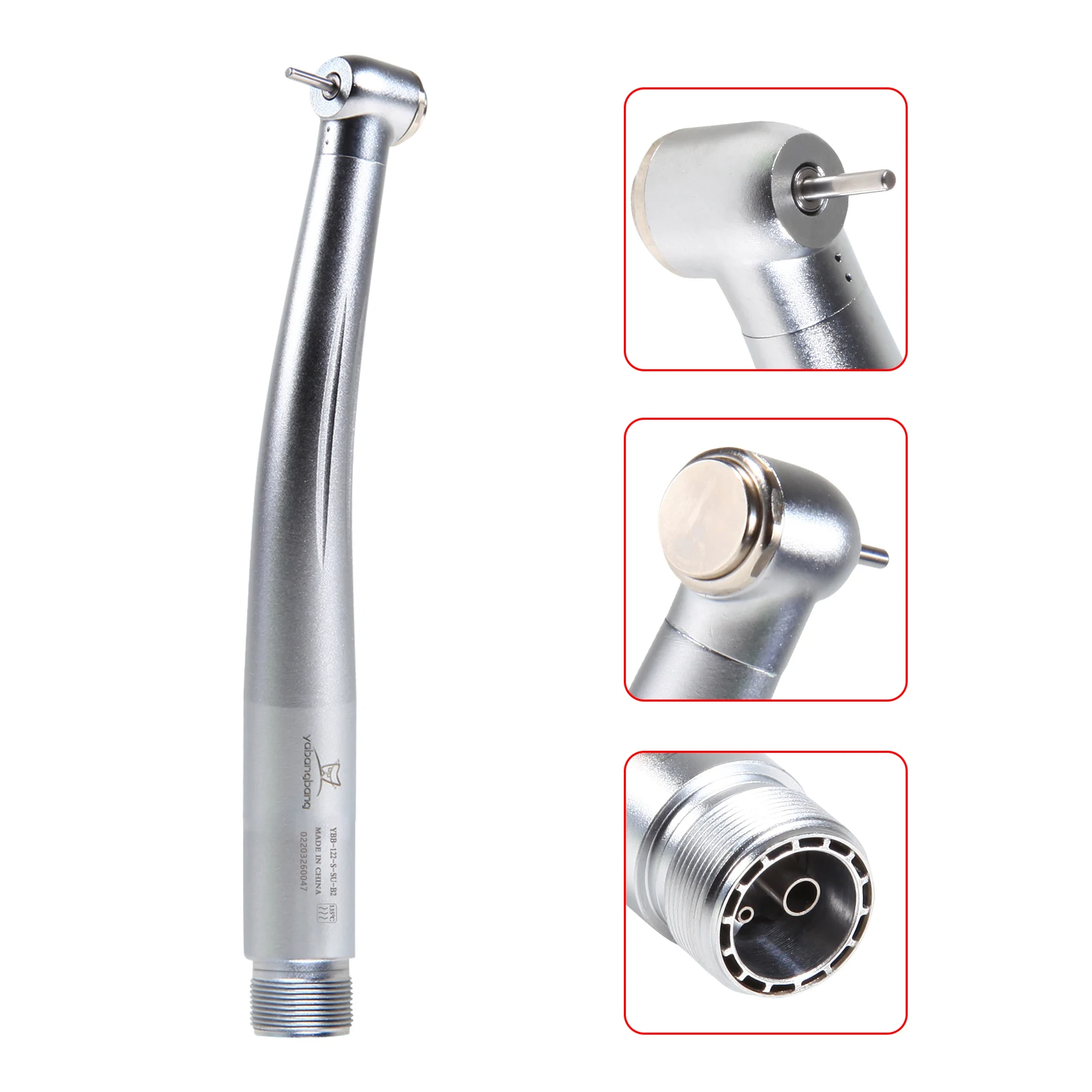 NSK style Pana Max Dental high speed handpiece 4/2 Hole Push Button Standard Head Stainless Steel Air Turbine Dental Tools