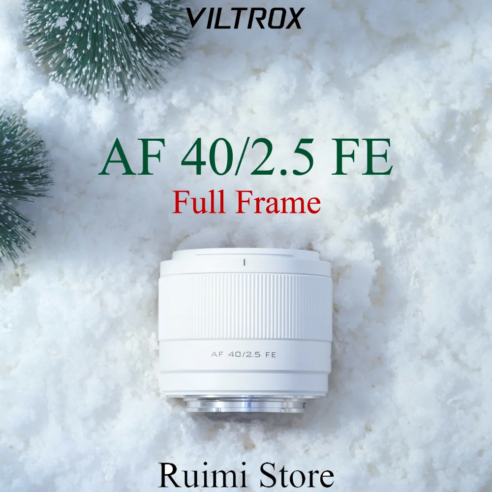 Viltrox 40mm f2.5 AutoFocus Full Frame Lens for Sony E / Z Mount Mirrorless Cameras