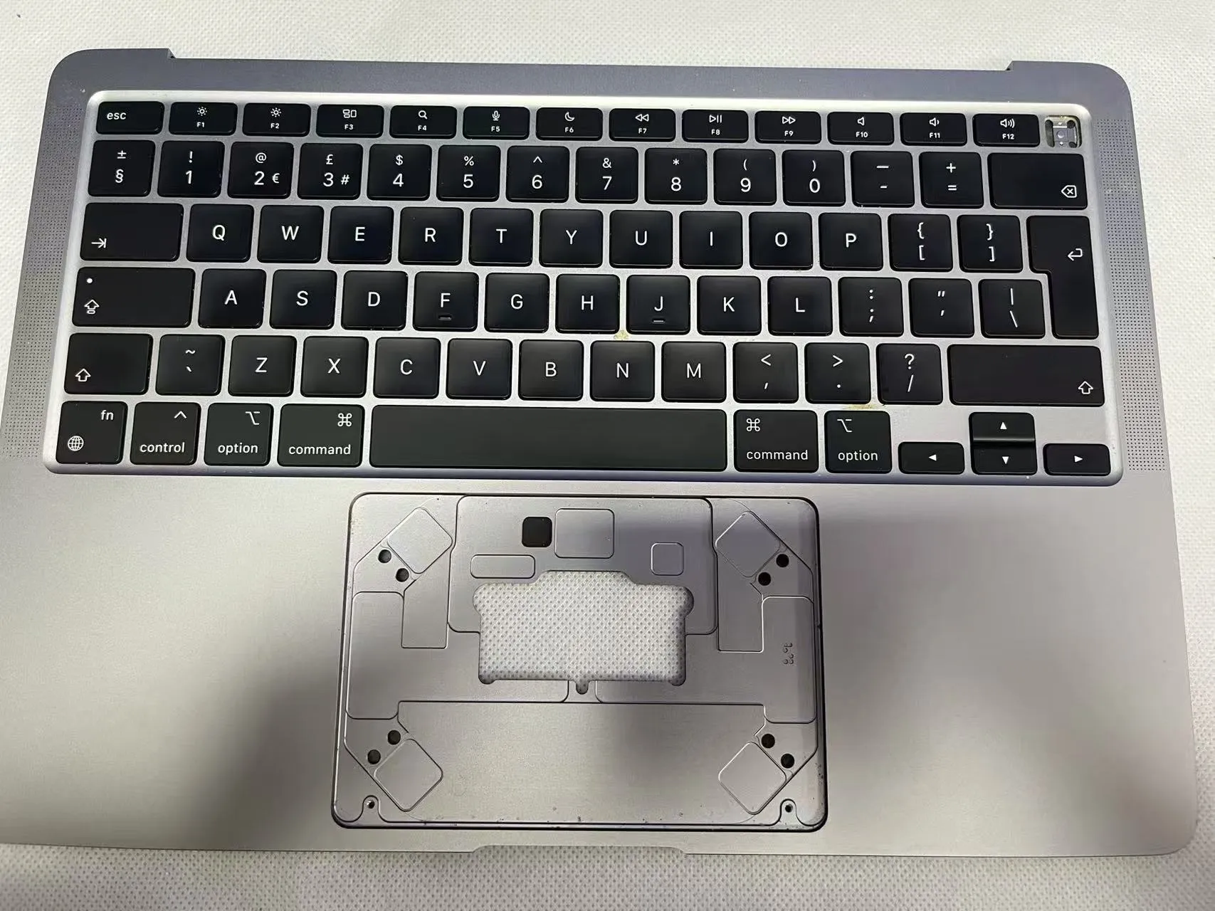 95% new for Macbook Air 13" 2020 M1 A2337 Topcase with Keyboard  UK  German Canadian  Silver Grey Gold