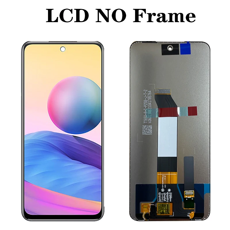 Pantalla de 6,5 pulgadas para Xiaomi Poco M3Pro pantalla LCD digitalizador táctil para Poco M3 Pro 5G M2103K19PG M2103K19PI pantalla con marco