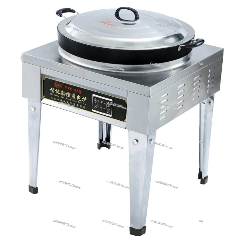 Automatic Fried Bun Frying Pan, Electric Fried Dumpling Machine, Frying Pan