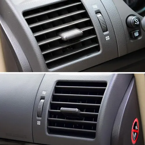 Imagen 2 del producto Ventilaciones de aire acondicionado A/C para coche, Clip de lengüeta de salida de aire acondicionado para Toyota Land Cruiser Prado LC150 2010-2017 4 unids/set