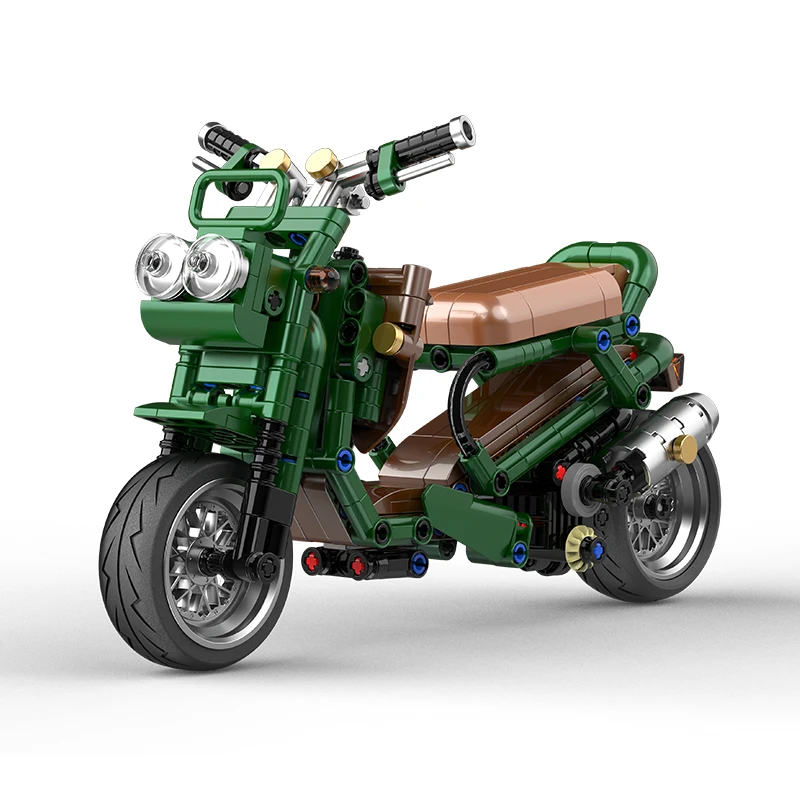 2025 Zuma 125 motorcycle assembly building blocks children's intelligence toys small electric donkey mechanical group KC018