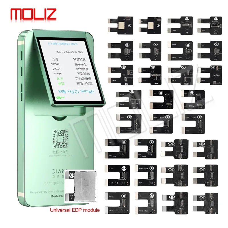 DL400 Pro LCD Screen Tester for iPhone 6 7 8 X 11 12 13 14 15 Pro Max iWatch S2/3 S6 Huawei Samsung 3D Touch Testing Repair Tool