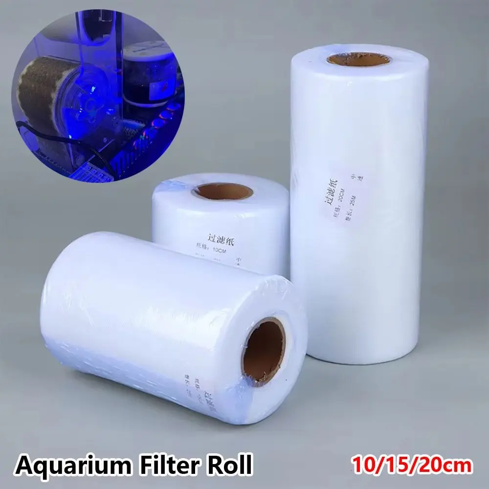 1Pcs 10/15/20cm Filter Roll Replacement Original White Automatic Roll Filter Nylon Filter Sock