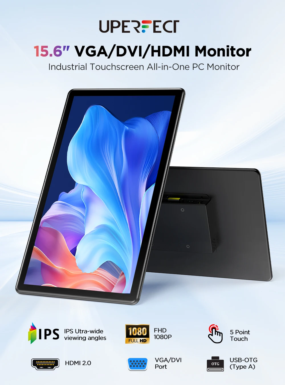 UPERFECT 15.6インチ モニター 1080p 144hz Amazon.com: UPERFECT Portable Monitor, 15.6