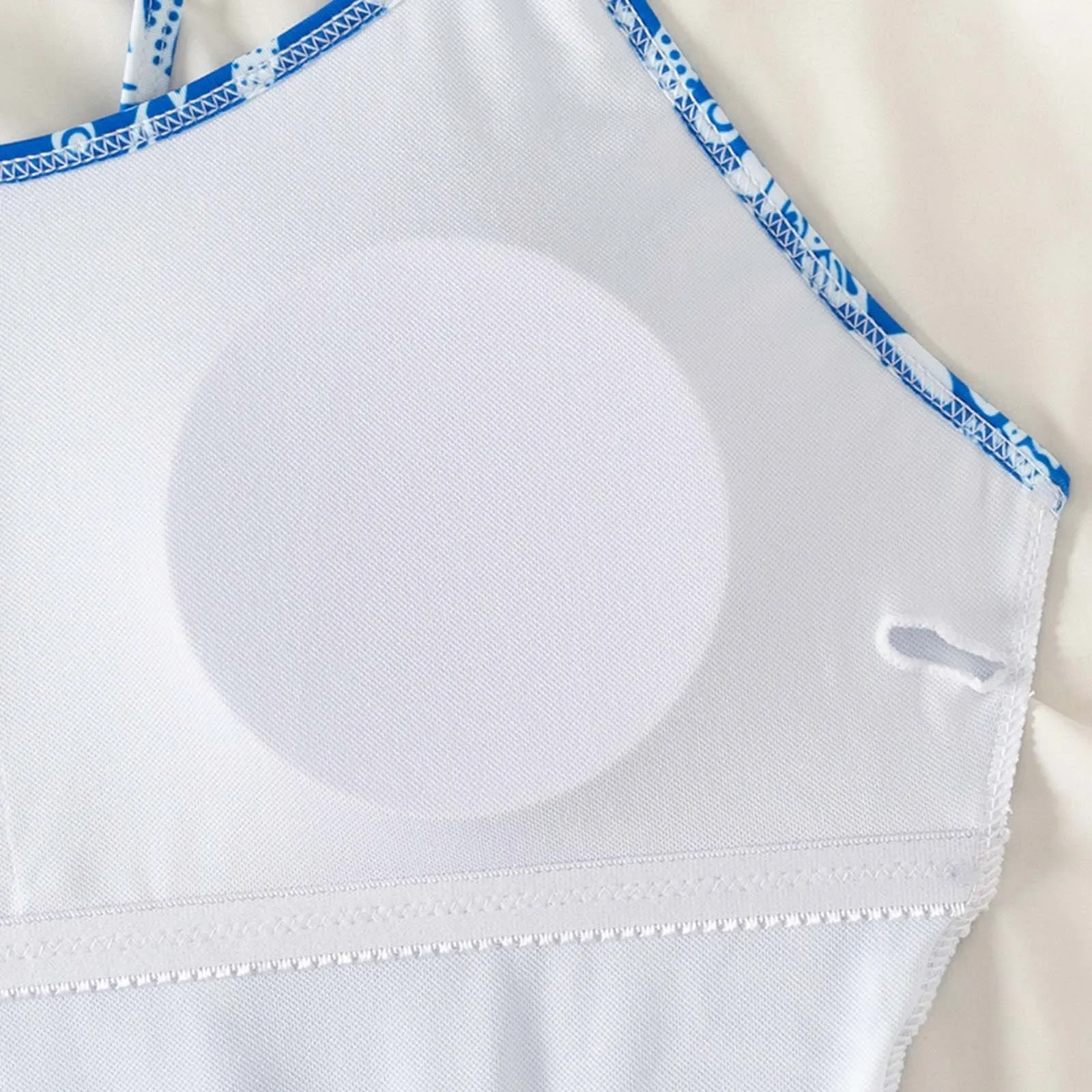 Sexy Jumpsuits Bikini für Frauen Sammeln Sexy Sling Backless Print Badeanzug Weibliche Hohe Taille Slim Fit Butt Lifting Bademode