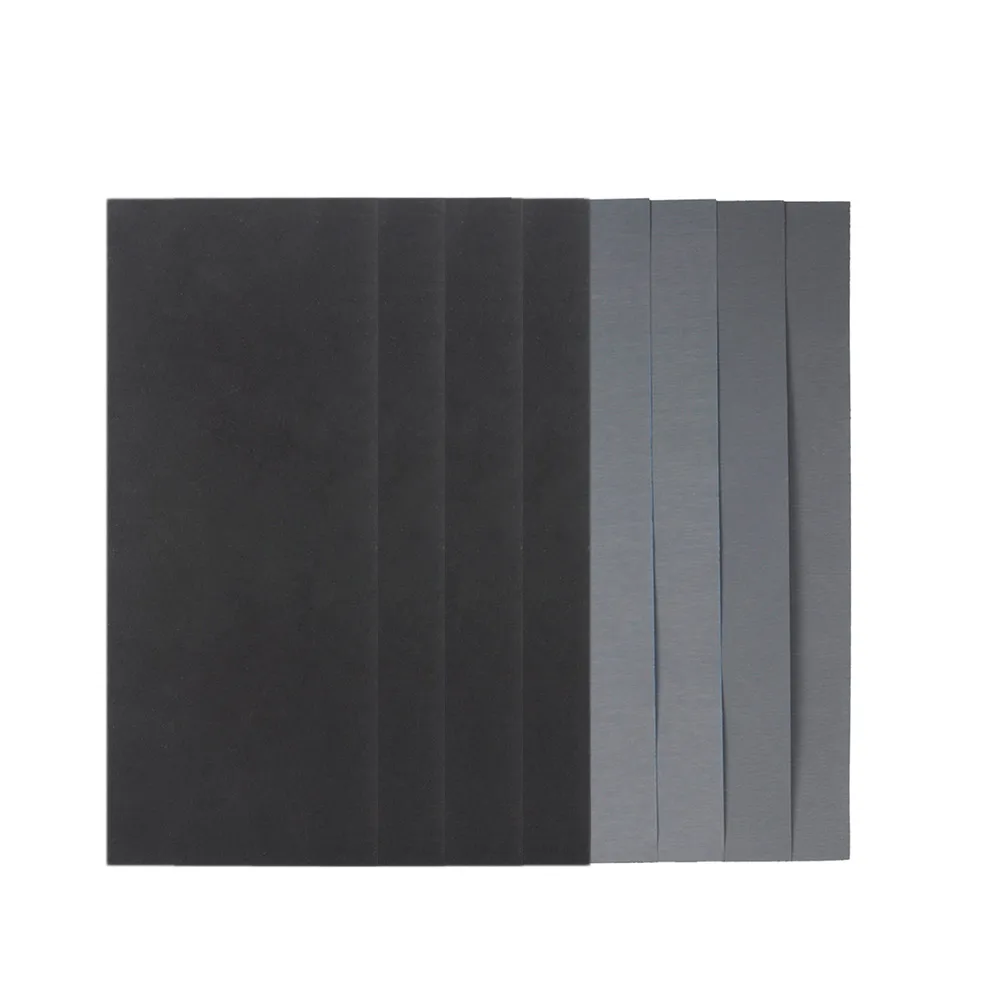 

54pcs Polishing Sandpaper Fine Grit Wet Dry Sander Furniture Cars Woodworking Metal Plastic Grinding Polishing Neutral