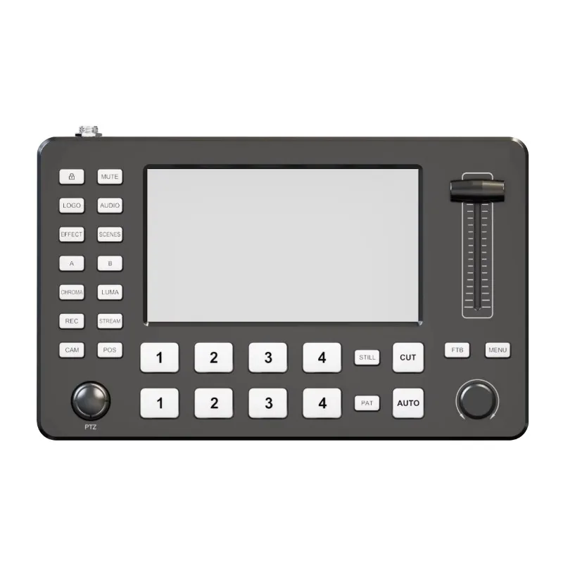 JJTS Livestream Video Mixer Recorder Switcher With PTZ Camera Control Broadcast Switcher Live Production Mixer