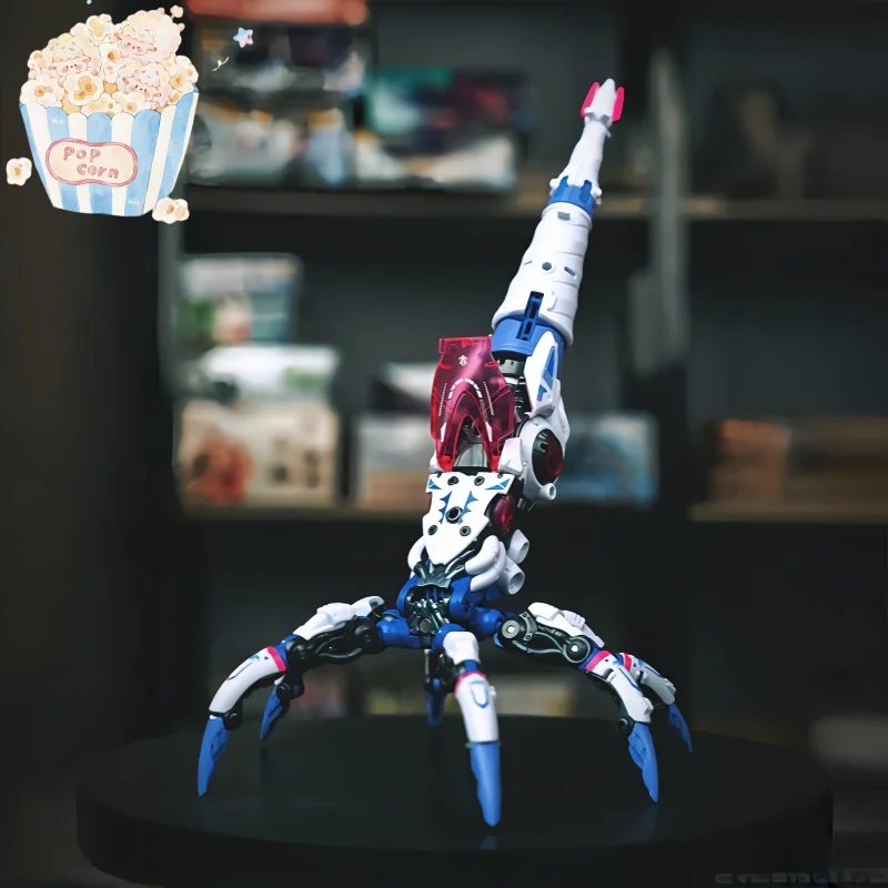 Em estoque 52 brinquedos série Beastbox Violet Vortex Cameroceras brinquedo transformável modelo de montagem figura