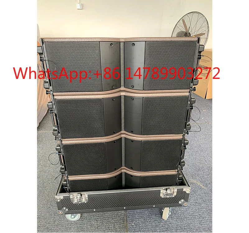 Dual8 Inch Mini Passive Line Array Speaker For Outdoor Concert Stage Entertainment PA System