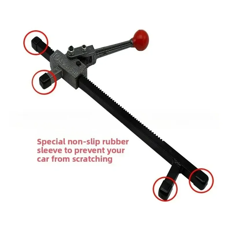 2 Pcs Alat Penghilang Penyok Tanpa Cat Warna Oranye Manual Expander Kit Perbaikan Bodi Mobil Penarik Penyok dengan Lem dan Tab Penarik