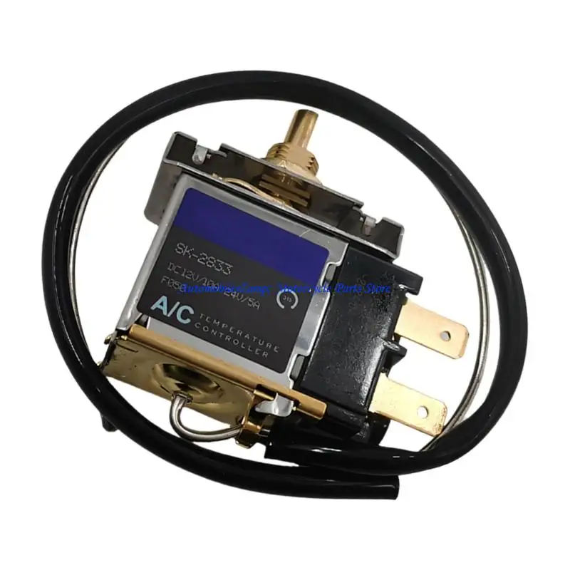H7BD 12V 24V High Precise Mechanical Air Conditioning Knob Thermostat 10Amp Load Capacity for Harsh Working Conditions