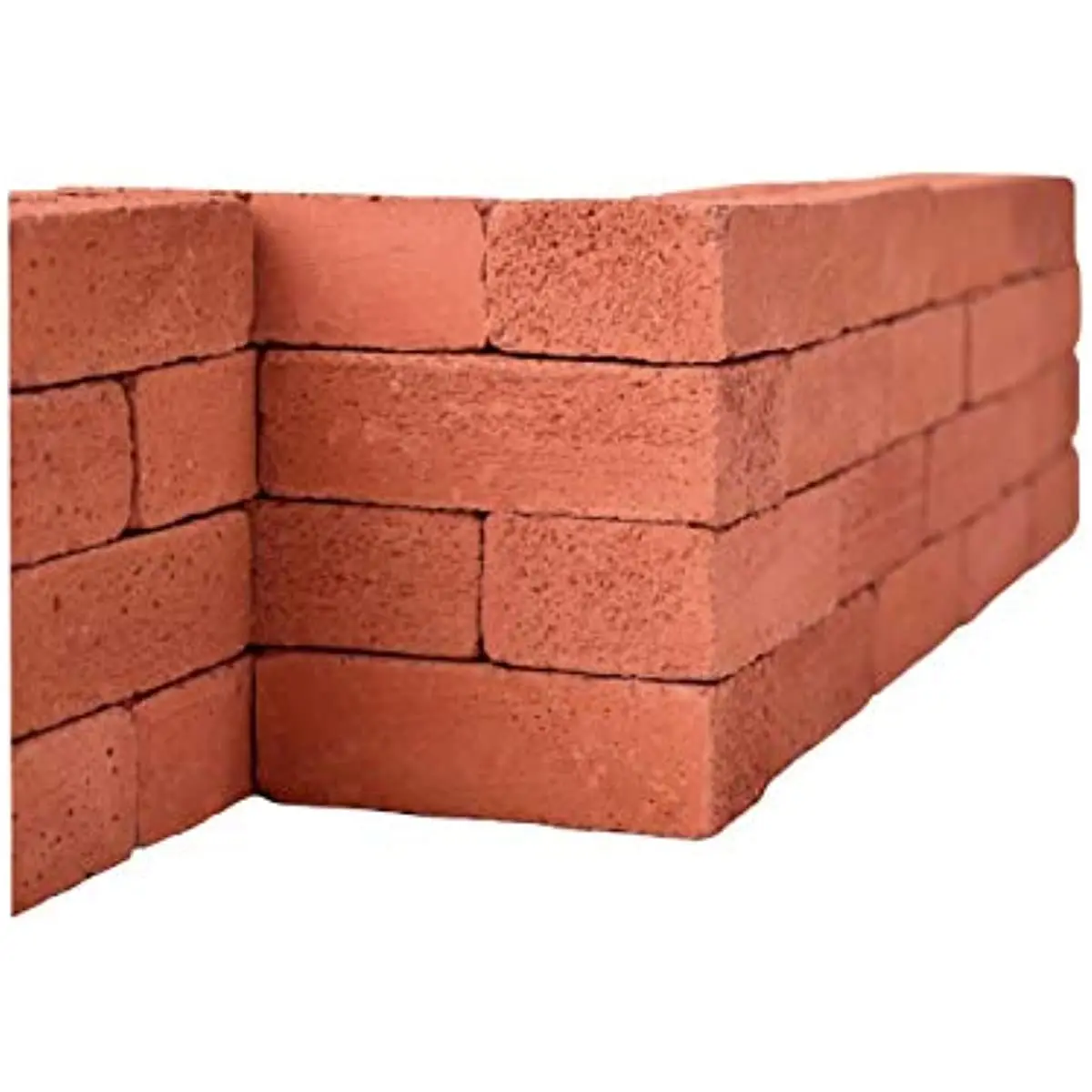 50szt 1:16 Acacia Grove Real Mini Red Bricks - DIY Fake Bricks Model for Fairy Garden Building & Party Toys