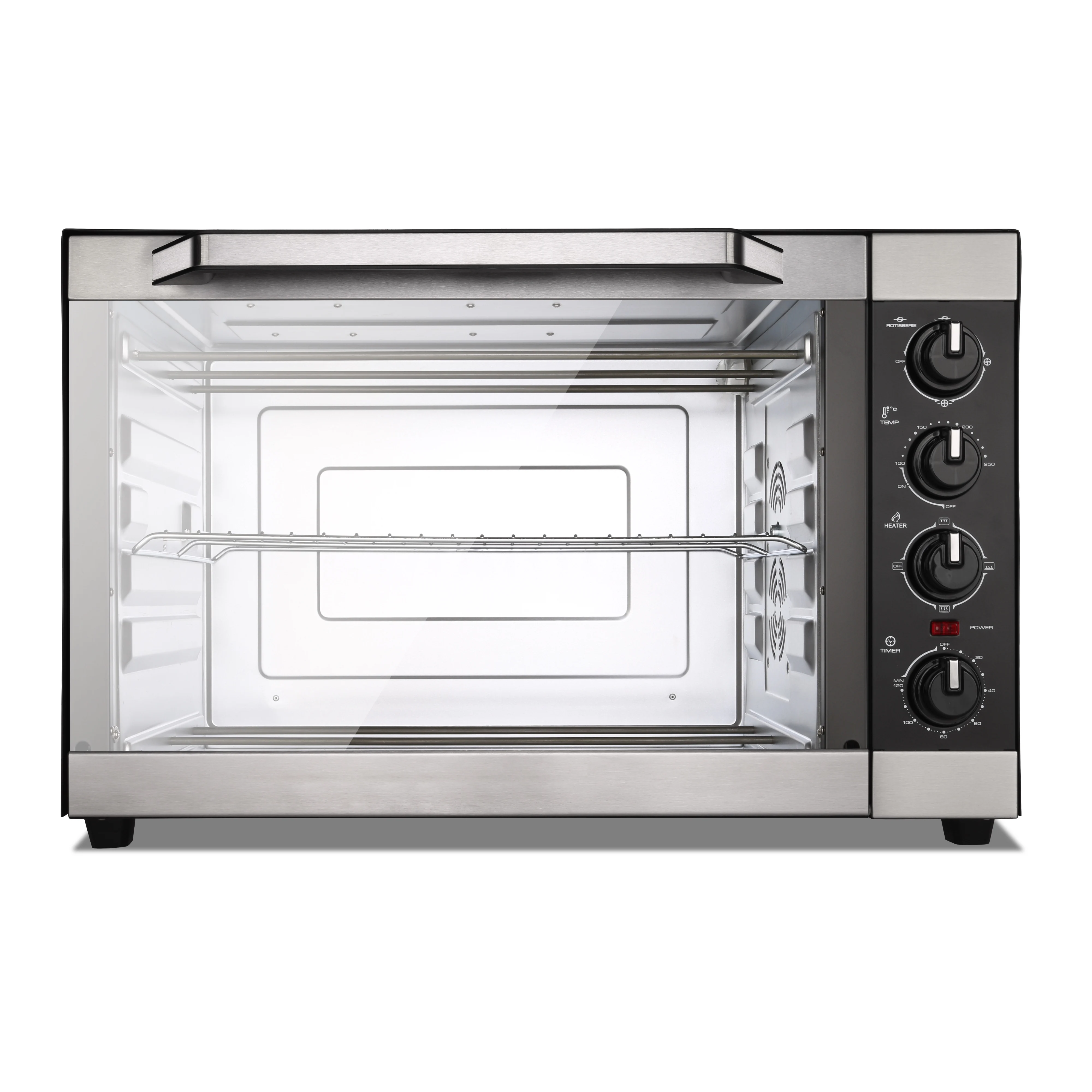 

70L electric oven for household and hotel use, with a metal case, with the function of baking bread to keep warm
