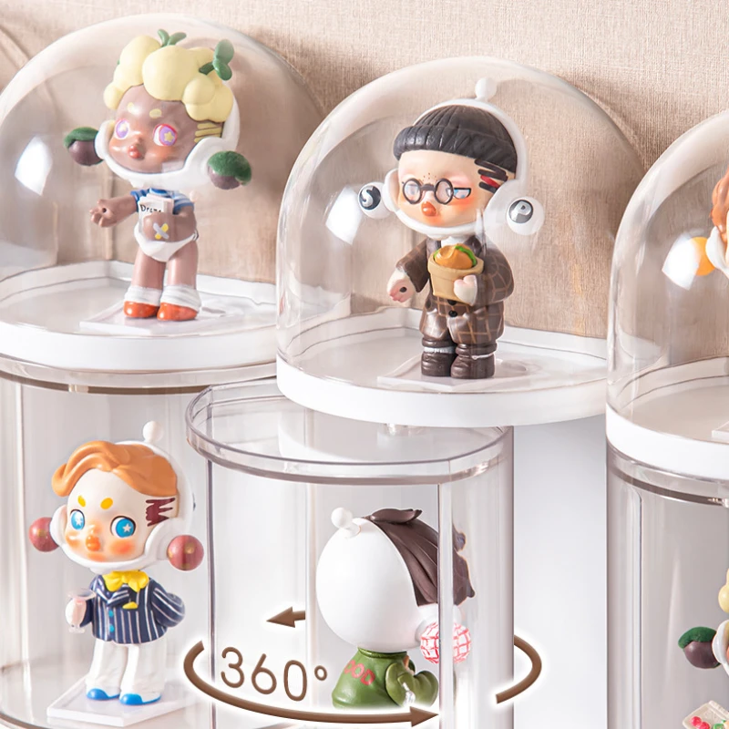 Transparent Blind Box Storage Display Handmade Doll Organizer Frame Wall Mounted Wall Cabinet