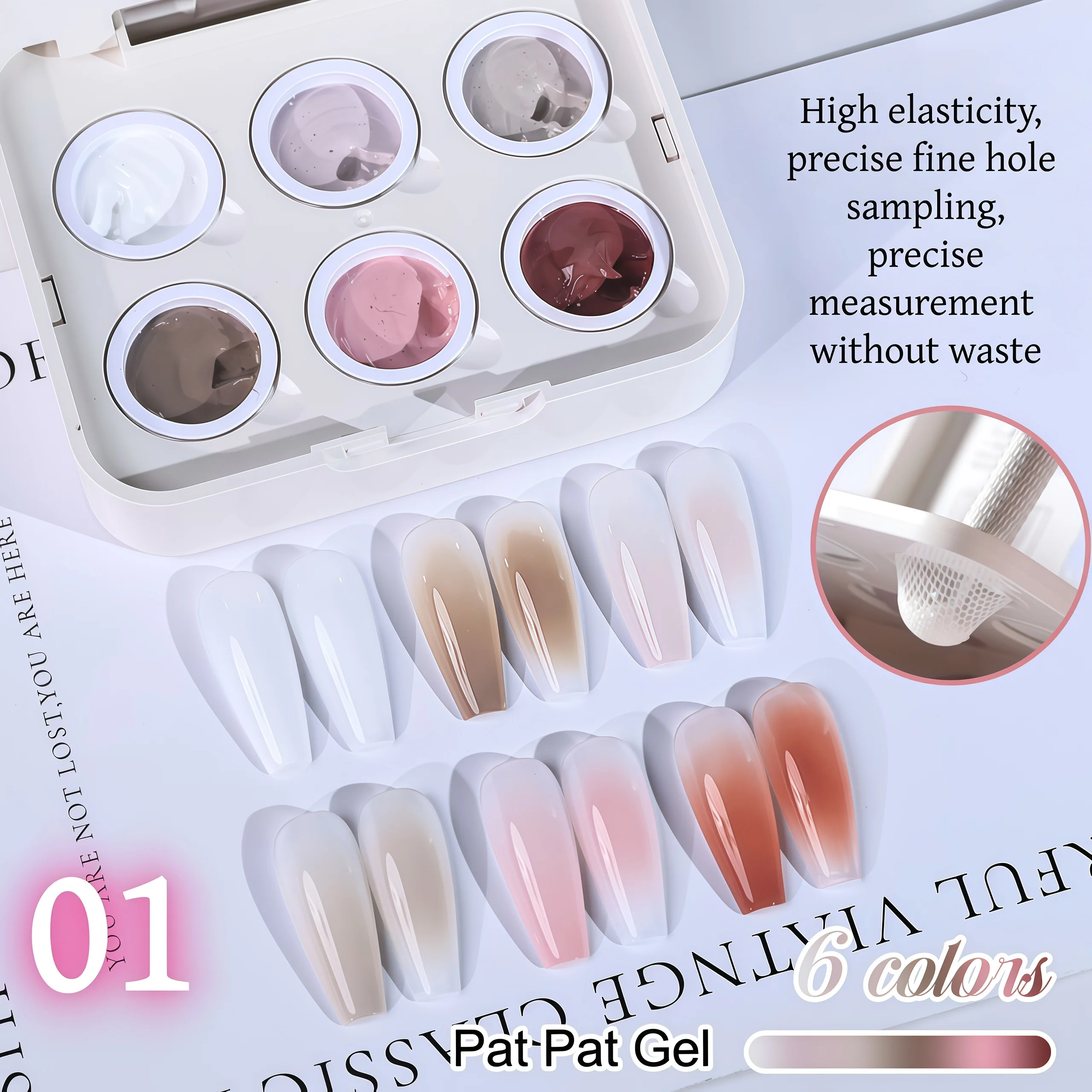 6 Farben Air Cushion Patting G – Nail Gel Polish Set Bewertung und Preis