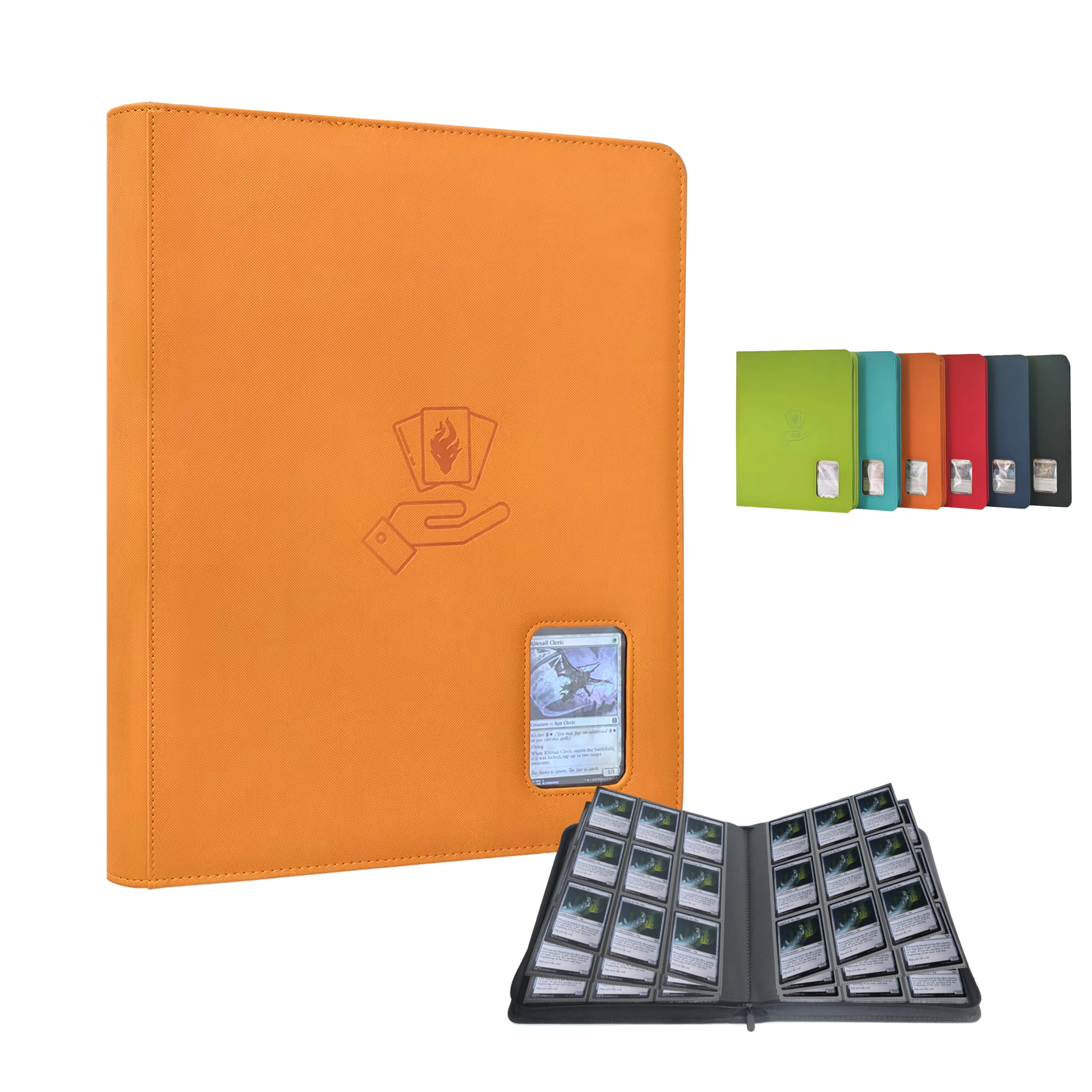 9-pocket-card-binder-360-pockets-double-sided-with-sleeves-3x4-inch-trading-card-album-folder-for-game-sports-cards