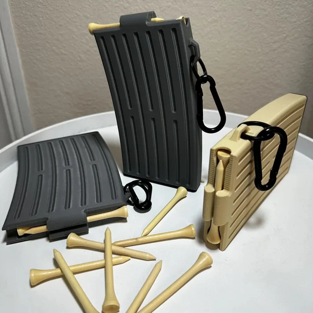 

Журнал весенних футболок для гольфа с 3D-печатью — компактный органайзер для хранения футболок для гольфа, практичный и уникальный подарок для любителей гольфа