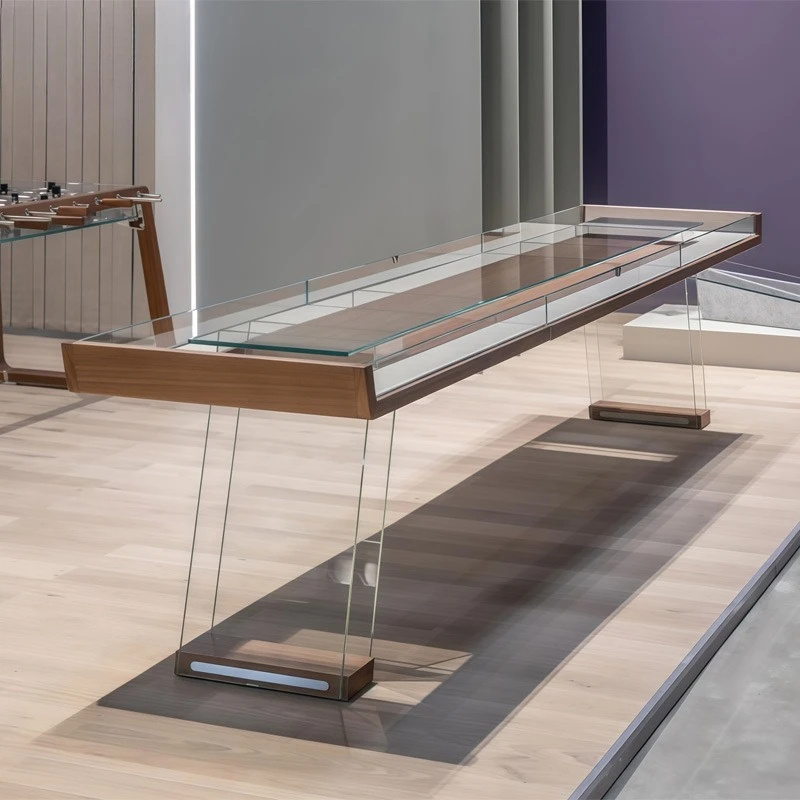 Transparent glass, ball table luxury club designer, ball table home entertainment sandpot table